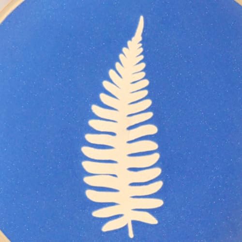 Image of Nestasia Ceramic Round Snack Plate Set of 4 (15cm Each) - Leaf Embossed Small Plates for Serving Snacks & Desserts | Microwave & Dishwasher Safe (Olive Green, Purple, Blue & Sky Blue)