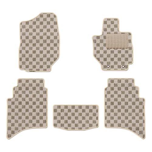 Hotfield スズキ 互換品 新型 ジムニー ノマド JC74W フロアマット AT車 チェックベージュ