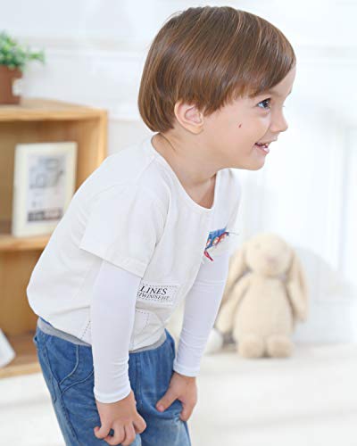 Newbyinn Arm Sleeves For Kids Child Toddlers, Age 1-7, Uv Sun Protection, Cooling Sleeves To Cover Arms #TOP6