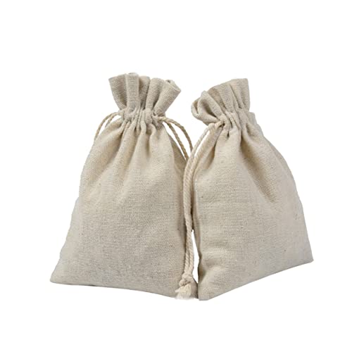 4 bolsas de algodón con cordón para fragancia lavanda miniatura 5