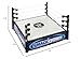 Mattel WWE Superstar Ring, 14 inches with Spring-Loaded Mat, 4 Event Apron Stickers & Pro-Tension Ropes for WWE 6-inch Action Figures