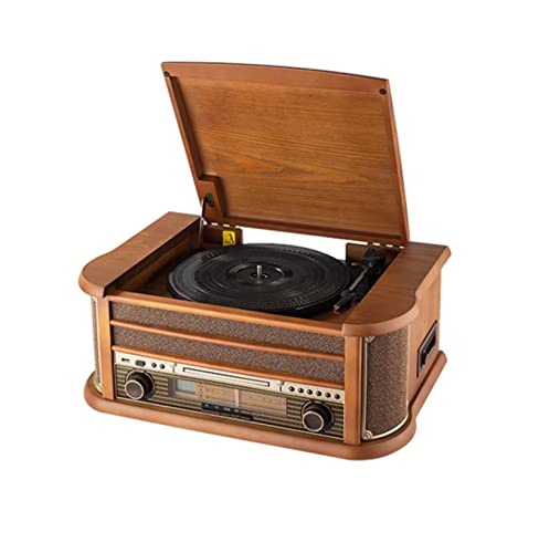 ANUGU Tourne-Disque, Tourne-Disque Vinyle, stéréo Gramophone rétro, Tourne-Disque décoratif de Style européen sans Fil… - Les Beatles, Paul McCartney, John Lennon, RIngo Starr, George Harrison ANUGU Tourne-Disque, Tourne-Disque Vinyle, stéréo Gramophone rétro, Tourne-Disque décoratif de Style européen sans Fil…