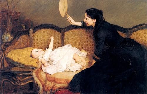 Affiche impression prints toile Maître bébé Sir William Quiller Orchardson