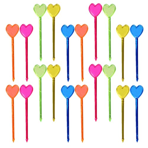 EXCEART �g���̂čʐF�n�[�g�^�t���[�c�t�H�[�N150�{�Z�b�g ��������p�[�e�B�[�����f�U�[�g �O�ؗp���^�t�[�h�s�b�N �ƒ��C�x���g�̃t��