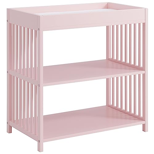 Image of Oxford Baby Essentials Changing Station with Round Spindles, Pink