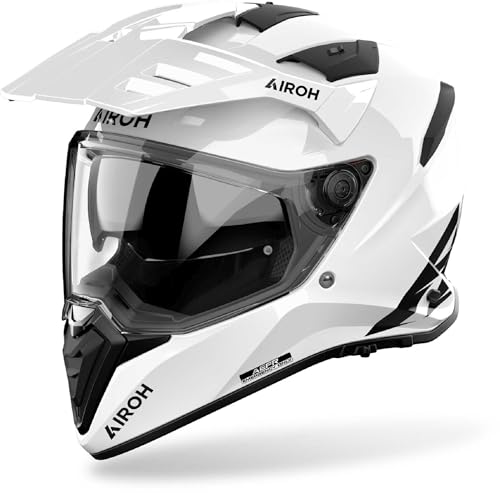 OMOLOGAZIONE ECE 22-06 AIROH BANDIT COLOR WHITE GLOSS L