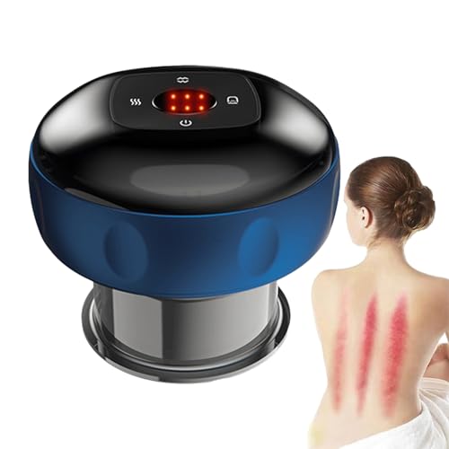 Ventosas dinámicas inteligentes, ventosaterapia y masajeador de celulitis - Ventosas y raspado inteligentes con ajuste inteligente y protección de seguridad Anulely
