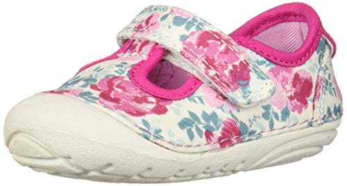 Stride Rite Unisex-Child Soft Motion Hanna Girl's T-Strap Sneaker