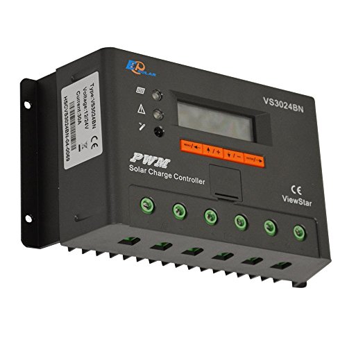 EPSOLAR ViewStar Panel Solar PV Sistema de batería y descarga controlador