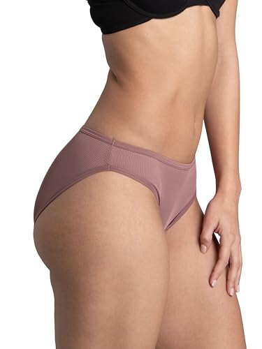 Image of Fruit of the Loom Women's 6 Pack Microfiber Hi-Cut Panties (Colors and Prints May Vary)