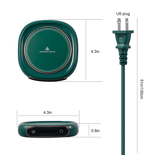 Bgbg Coffee Mug Warmer with Cat Mug Set