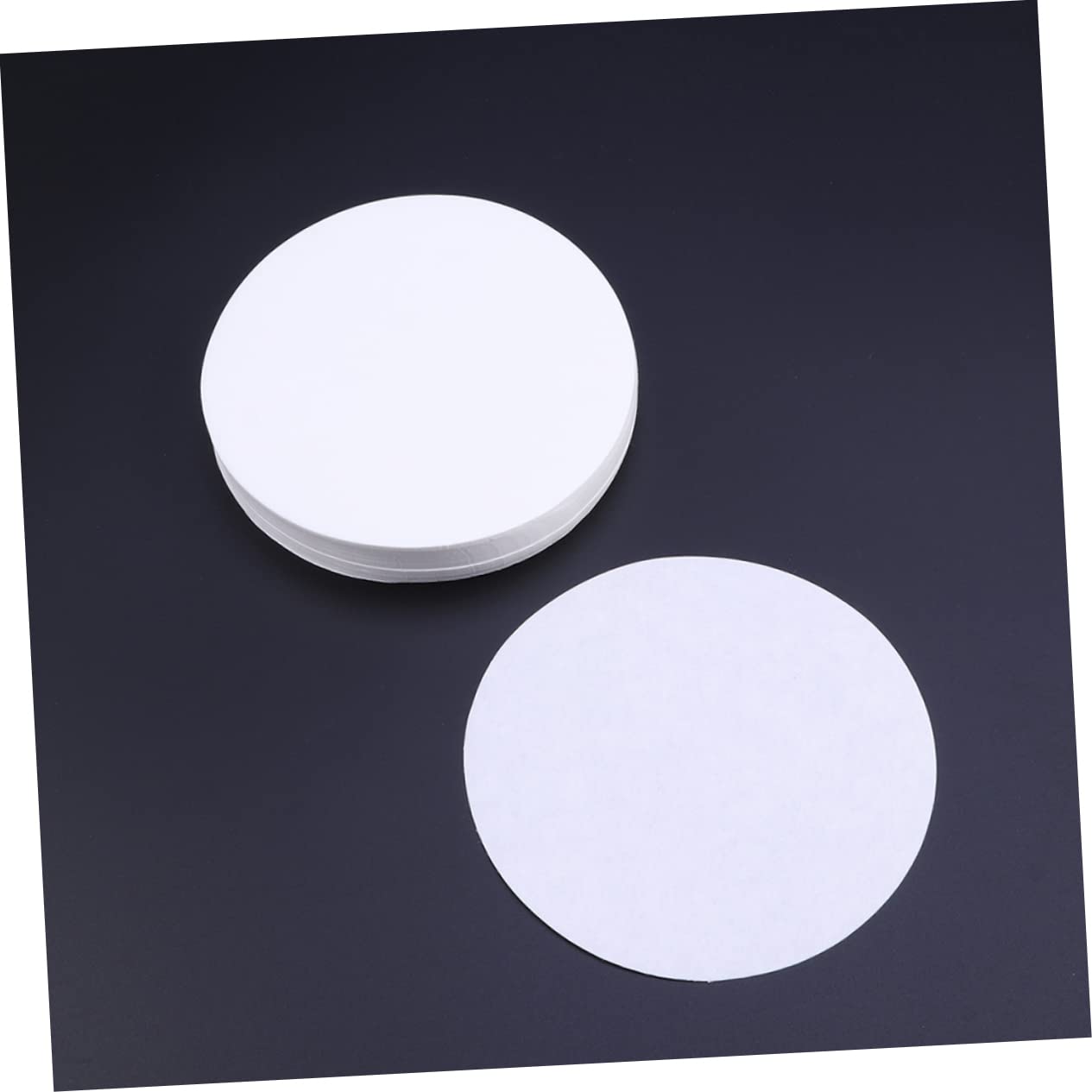 200piezas Papel De Filtro Cualitativo Diámetro Unidades Papel De Filtro De Caudal Medio Para Laboratorio Escolar y Experimentos De Filtración