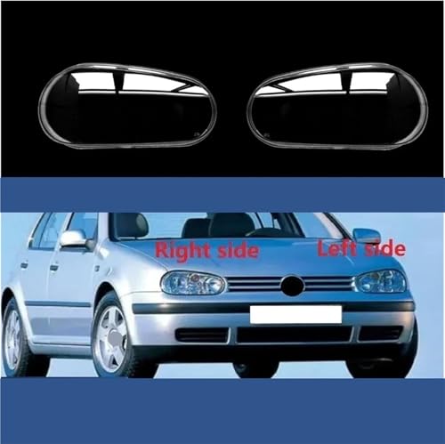 Coque de phare Golf 4 2003 verre transparent haute résistance - 2