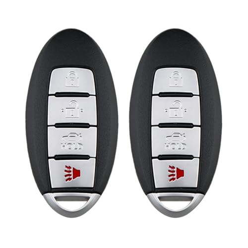 Clé Nissan Altima Maxima et Infiniti Q50 - Pack de 2 télécommandes 4 boutons 433MHz