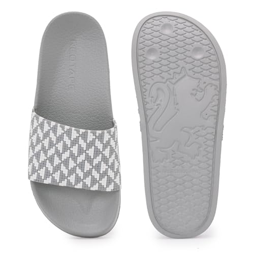 Image of Red Tape Womens Sliders in Slate Blue | Casual Pool Sliders | SLATE BLUE | 3 UK