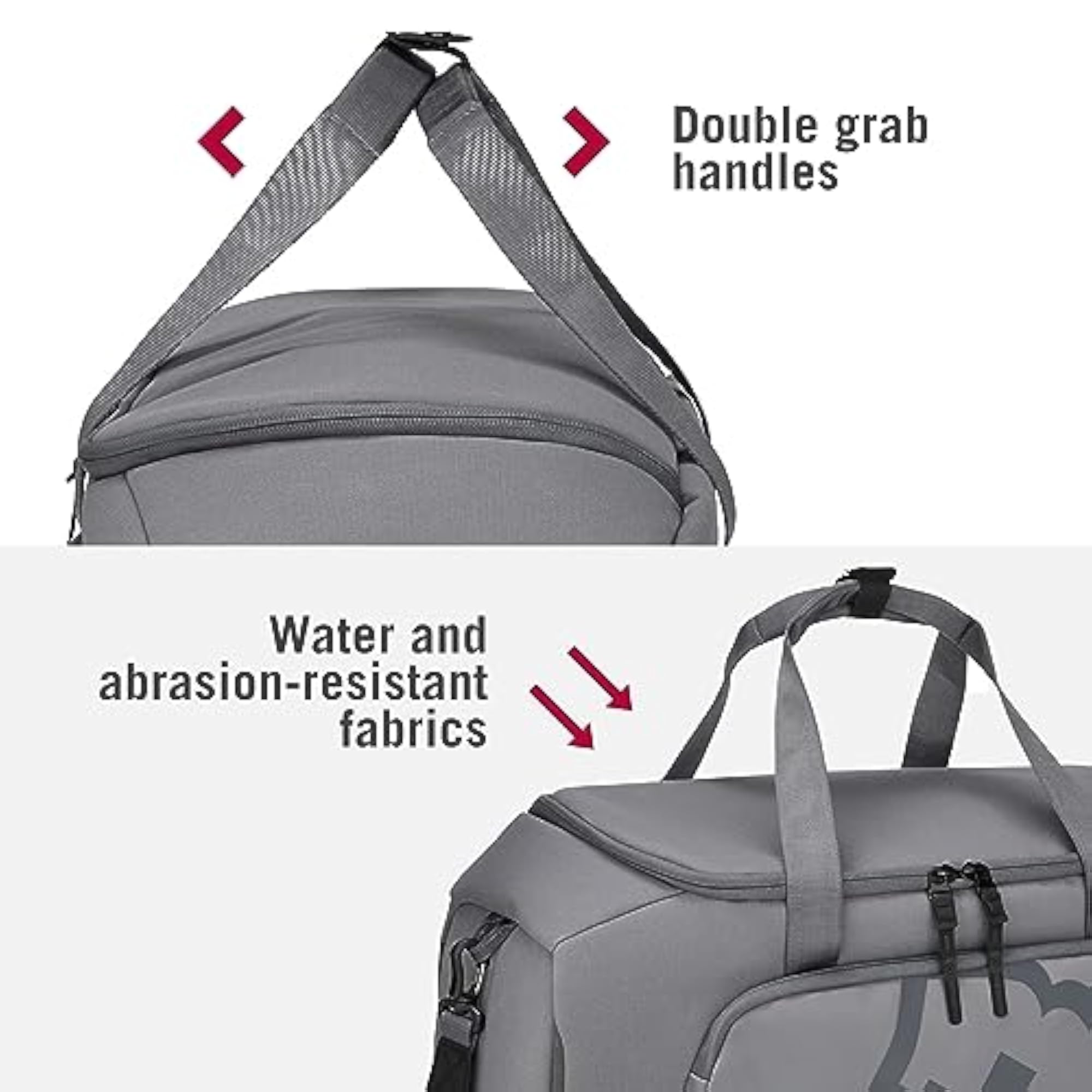 Sports Duffel Bag, Touring 2.0, Stone Grey