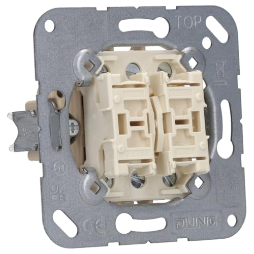 Jung 509U interrupteur double va-et-vient 10 AX 250 V pour installation électrique