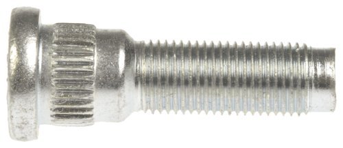Goujon de roue strie 1/2-20 avec moletage de .684 pouce pour moyeu automobile