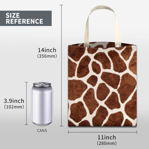 Image of Car Trash Can, Cute Car Trash Bag, Hanging Car Organizer and Storage Bag, Trash Bin for Car Accessories, Vehicle, Travelling, Camping Giraffe Skin Print