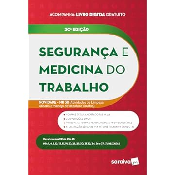 Capa do livro Segurança e Medicina do Trabalho - 30ª edição 2024