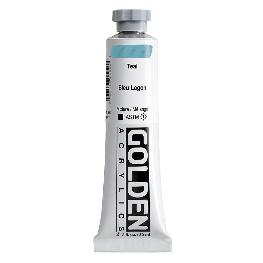 Pro-Art Golden Heavy Body Acrylic Paint 2 oz.-Teal