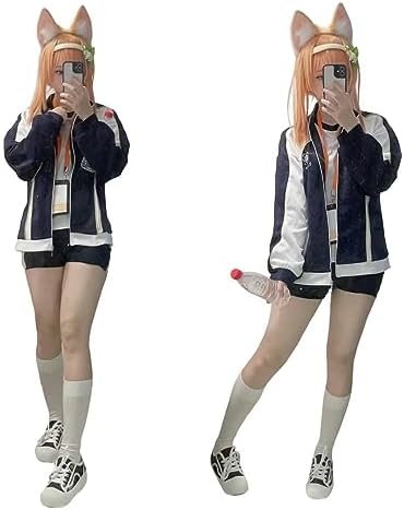 ブルアカブルーアーカイブトリニティ伊落マリー コスプレ衣装、体操服ジャージ女性s ブルアカブルーアーカイブトリニティ伊落マリー コスプレ衣装