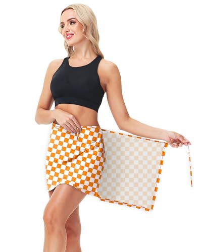 Image of AOBUTE Womens Upf 50+ Beach Sarong Swim Skirt Wrap Cover Up XS-2XL