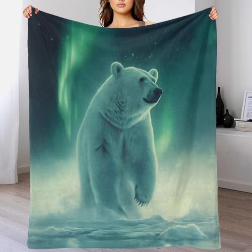 Couverture ours polaire 3D le cadeau idéal pour ados et adultes - 6