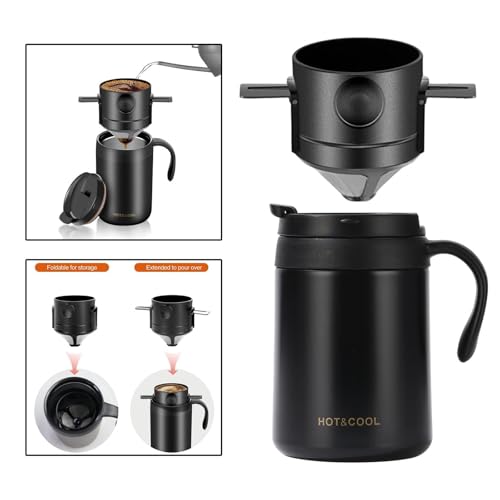 Image of BNF Coffee Maker Set Handheld Coffee Cup for Camping Backpacking Hiking|Home & Garden | Kitchen, Dining & Bar | Small Kitchen Appliances |1 Pour Over Coffee Dripper