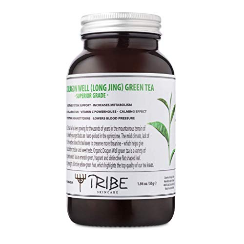 Tribe Skincare Té verde orgánico (Long Jing) (grado superior)