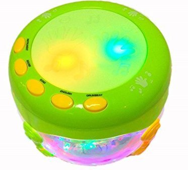 Image of Touch Drum Set Kids Toy w /d Music & LED Lights | Educational Game Develop Hand-Eye cordination | Lamplight MP3 Player