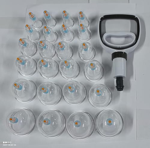 Cupping 24 cup & gray pump set