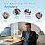 ULTRALOQ U-Bolt WiFi Smart Lock with Door Sensor, Built in Wi-Fi Smart Deadbolt Locks for Front Door, Remote Access, App Code Unlock, Auto-Lock, Auto Unlock, Works with Alexa, Google, ANSI Grade 1