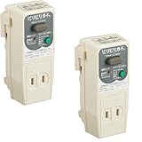テンパール ビリビリガード プラグ形漏電遮断器 GR-XB【2個セット】