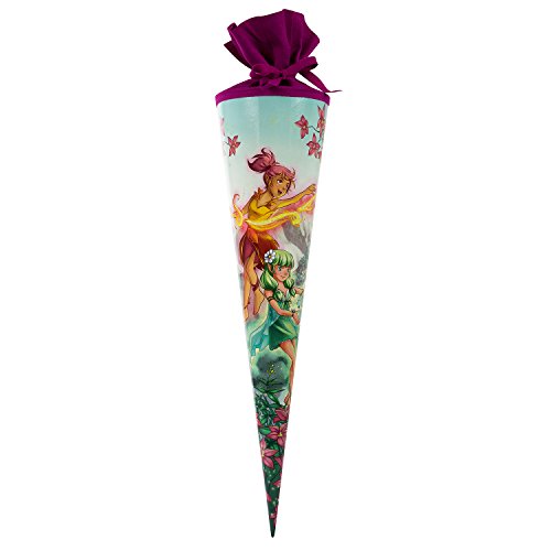 Preisvergleich Produktbild goldbuch Schultüte mit Elfen-Motiv, 70 cm, Lackkarton, 97053