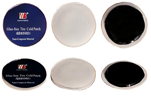 Harzole GP-5150 Parche de neumáticos Bias-Ply Parche frío sin Pegamento Dia. 51 mm, 50 pzas/Caja