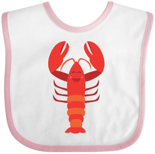 inktastic Lobster Distressed Ocean Creature Baby Bib