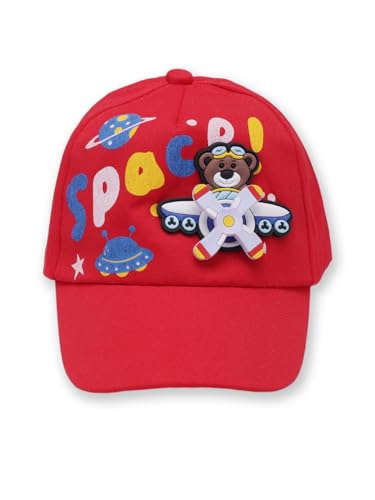 Image of PASSION PETALS Summer Dino Rockstar Baseball Cap for Kids Boys and Girls 2-4Years