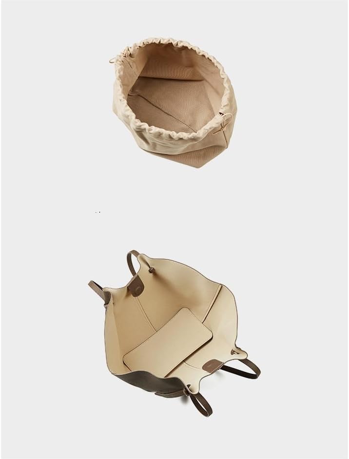 Large Leather Tote Bag, Women's Shoulder Handbag, Crossbody Work Purse - Image 7