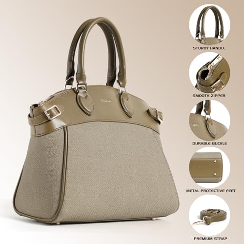 Image of Exotic Women's Handbag with Detachable Sling Strap | Stylish Tote for Work & Everyday Use