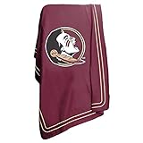 Florida State Seminoles FSU Fleece Throw Blanket