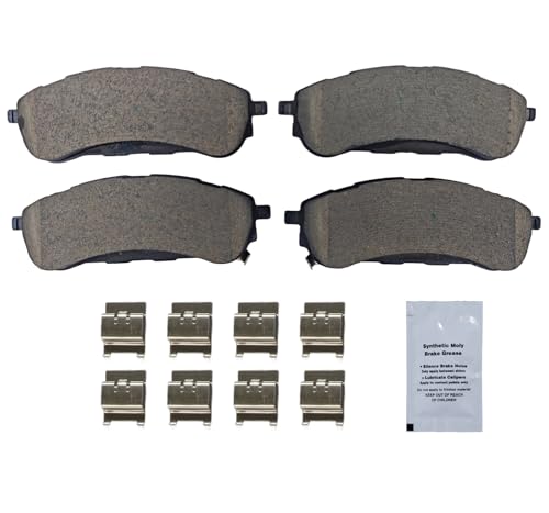 Image of HUSCH D2208 Rear Ceramic Brake Pads Kit Fit For Ford Ranger 2019-2022