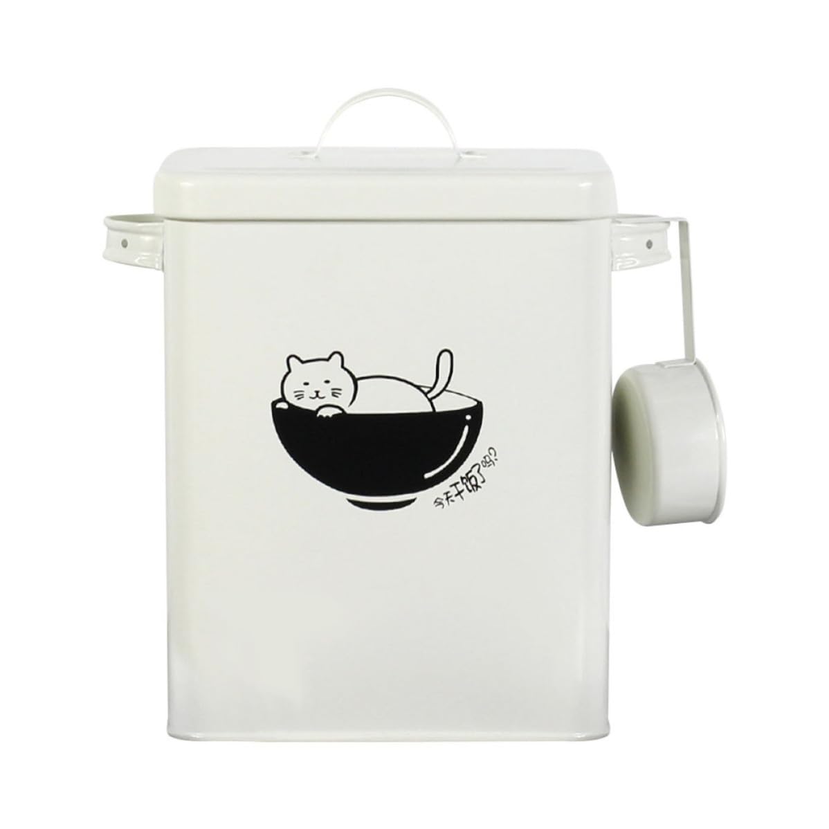 Cubo de Almacenamiento Hermético 1 Juego, para Comida de Mascotas
