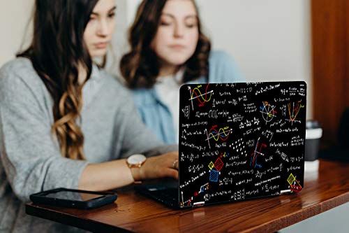 Image of Galaxsia Maths Fear Vinyl Laptop Skin /Sticker /Cover /Decal Compatible for Any Laptop (Hp /Dell /Sony /Acer /Lenovo /Asus etc..) Brand Models of Size 13 to 13.3 Inches Laptop Or Notebook.