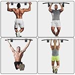 Wall Mount Pull Up Bar, Joist Beam Rafter Mount Pull-up Bar, Ceiling Mounted Chin Up Bar for Home Gym with Punching Bag Hanger - Image 2