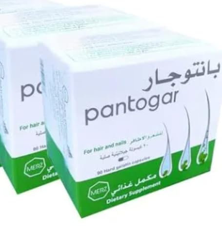 Pantogar 2 Packs for Hair and Nails (120 Capsules - 2 Box)