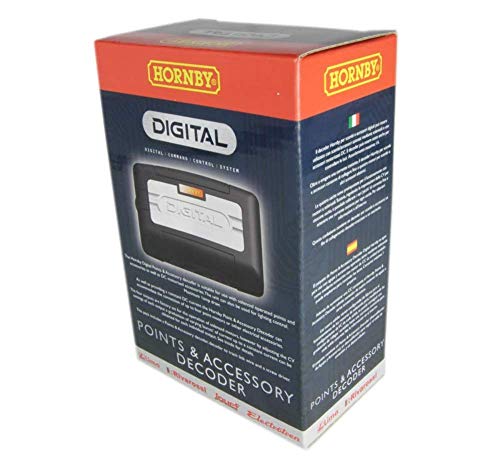 Hornby R8247 00 Gauge Accessory and Points Decoder, S, Schwarz