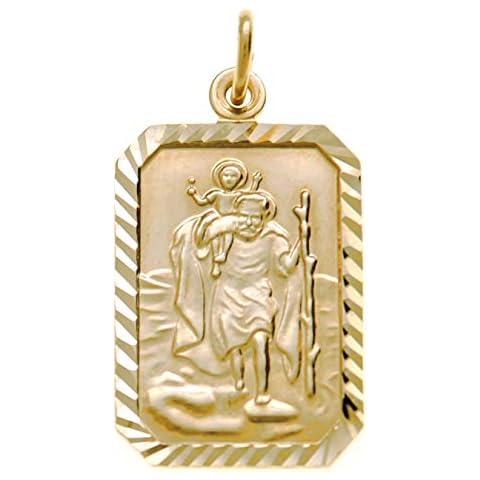 Alexander Castle 9ct Gold St Christopher Pendant Cover