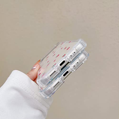 Coque ZFlip 3 mignon bracelet fraise pour sorties et selfies - 5