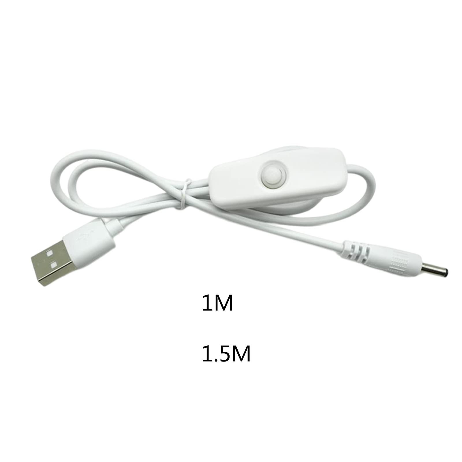 Amazon.co.jp: 1mまたは1.5m USBからDCプラグコネクタ3.5mmx1.35mm電源
